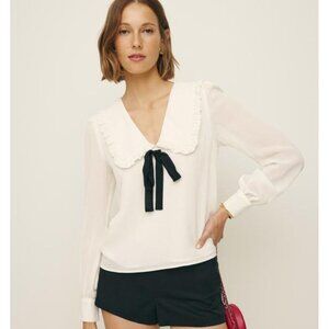 Reformation Edalene Top Gossamer - Size S